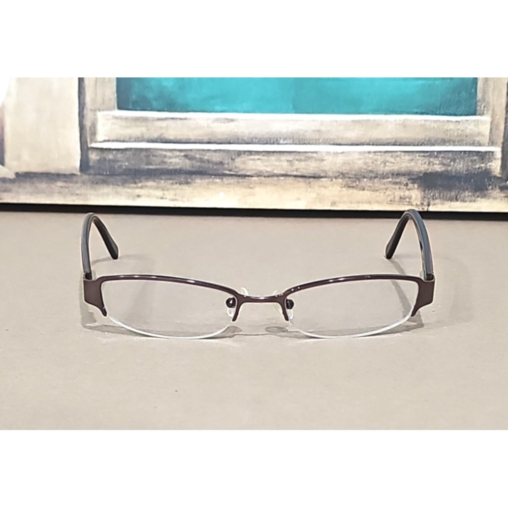 Kate Spade Eyeglasses Frame MAZIE 0DQ3 50-17-130 Purple Half Rimless